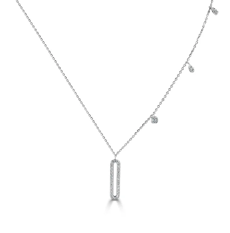 love necklace for women -14k Gold & Diamond Necklace