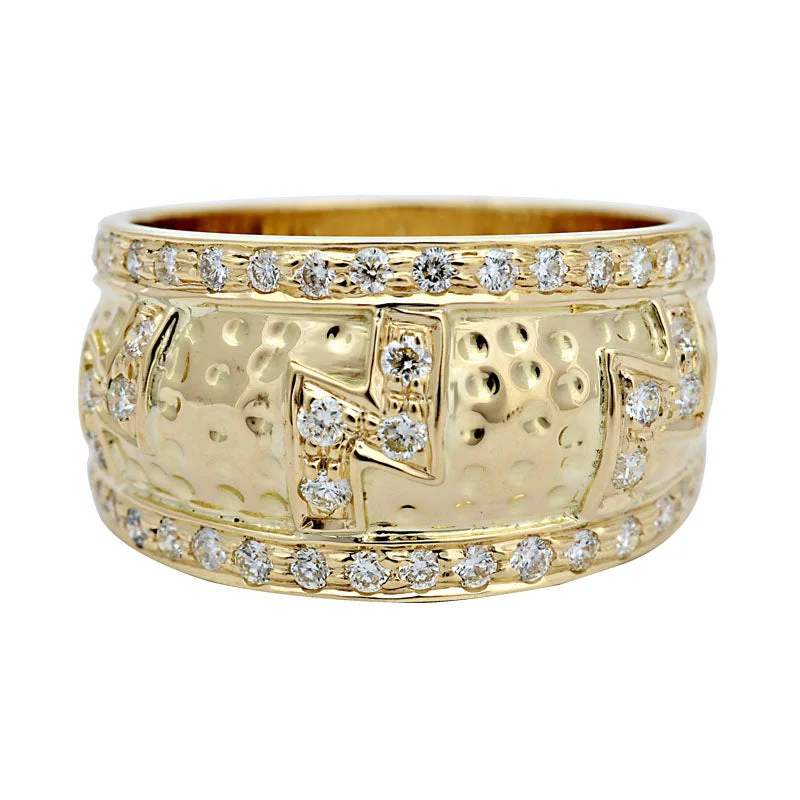 designer rings for women -Ring-Diamond