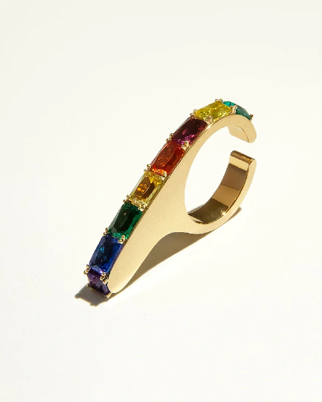 birthstone rings for women -Florentin ear cuff/ ring