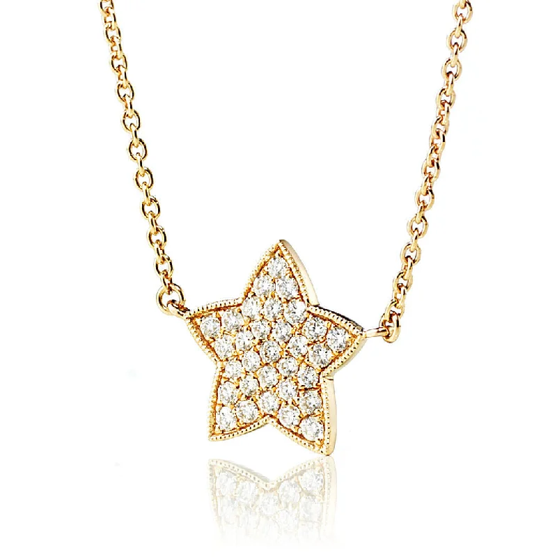 chic necklaces for women -Star Universe 18K Gold, Rosegold or Whitegold Necklace