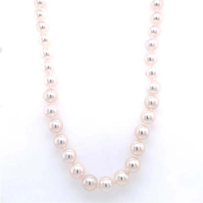 minimalist necklaces for women -14Ky Pearl Necklace