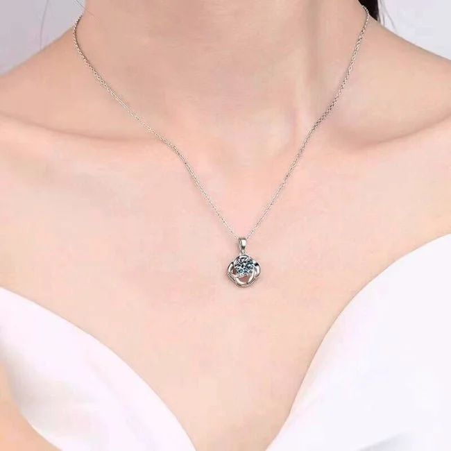 wedding necklaces for women -Lodie Moissanite Necklace