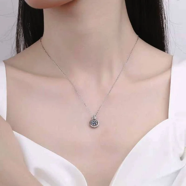 heart-shaped necklaces for women -Cece Diamond Necklace