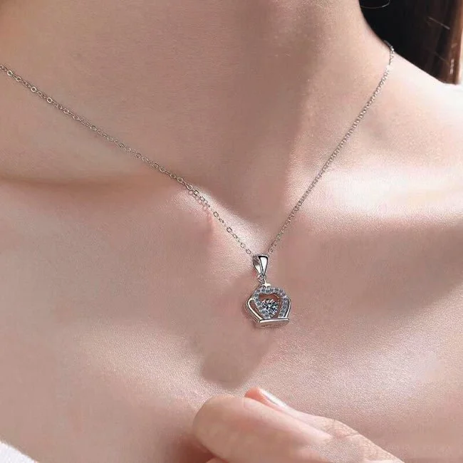 moonstone necklaces for women -Aya Diamond Necklace