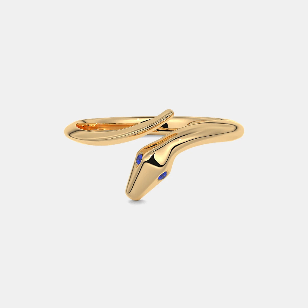 promise rings for couples -The Snake Ring