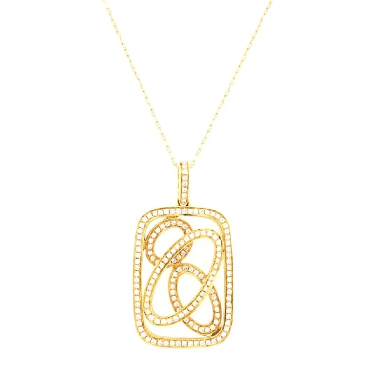 luxury necklaces for women -Rolland's Design Diamond Necklace