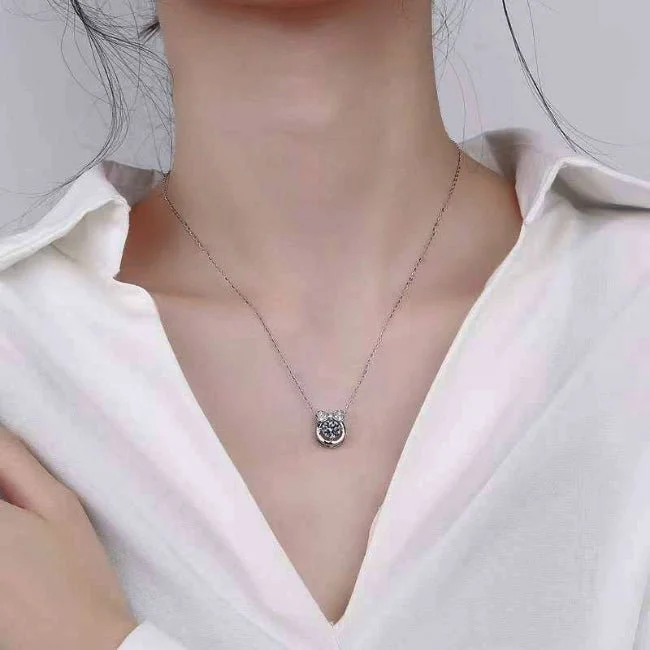 delicate chain necklaces for women -Piper Moissanite Necklace