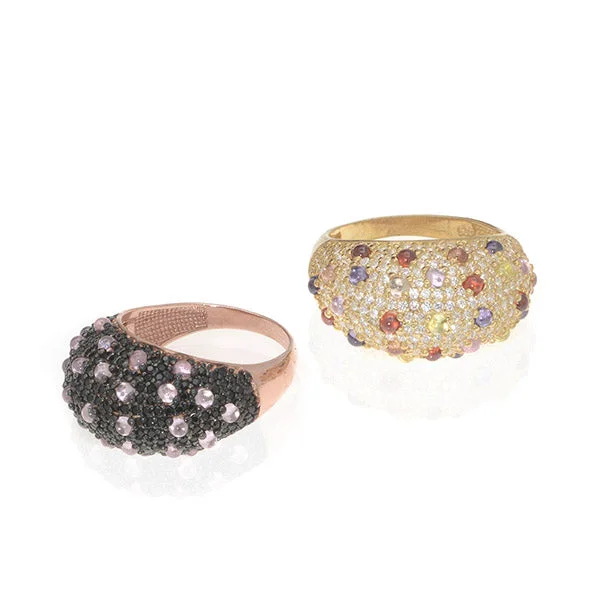 timeless engagement rings -Polk A Dot Ring