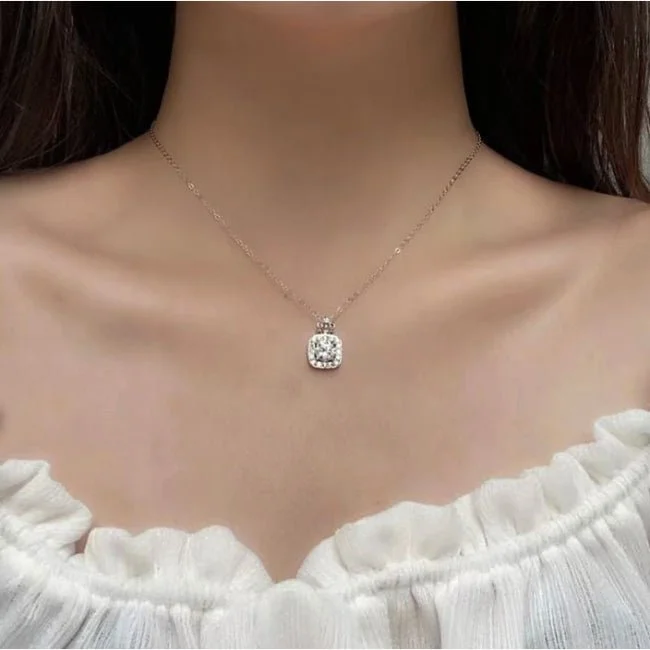 zodiac necklaces for women -Zhuri Diamond Necklace