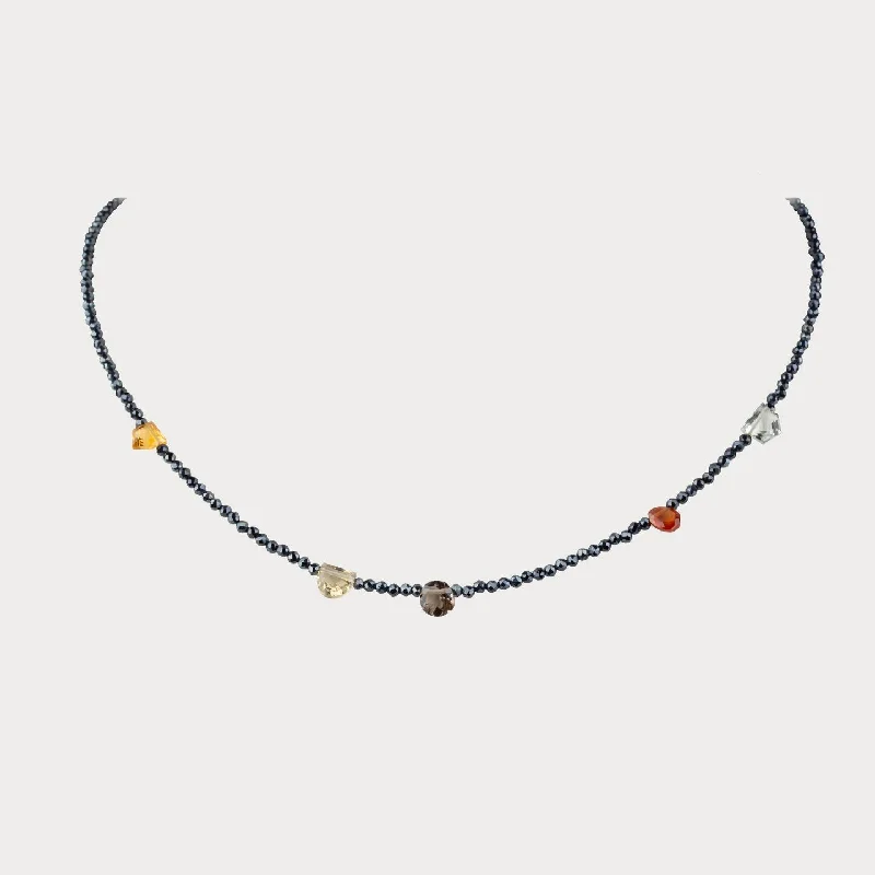 stunning necklaces for women -Kyanite Linings Necklace