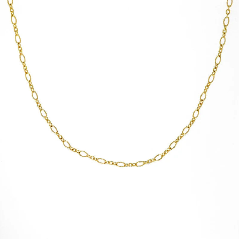 delicate chain necklaces for women -Barok chain 14K Gold Necklace