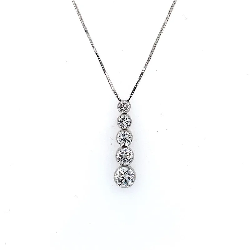 pendant necklaces for women -Rollands Design Lab Grown Diamond Drop Necklace Pendant