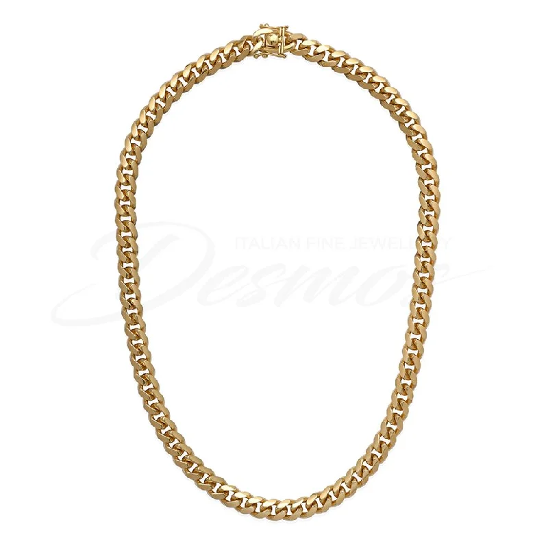 bold necklaces for women -Desmos Curb Link Necklace