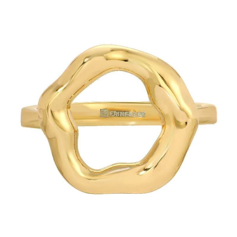 promise rings for couples -Hanna Ring - Gold