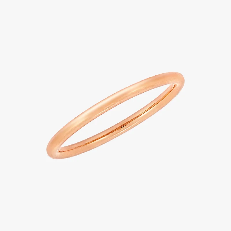 luxury rings for women -Stacker Ring Rose Gold