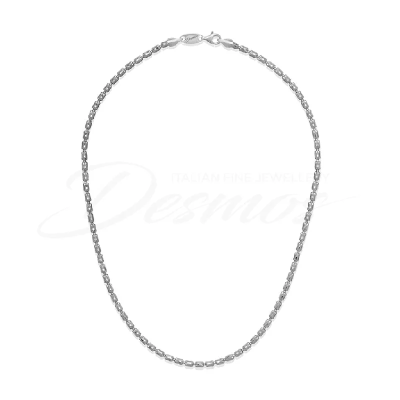 modern pendant necklaces for women -Desmos Barrel Crystal Bead Necklace