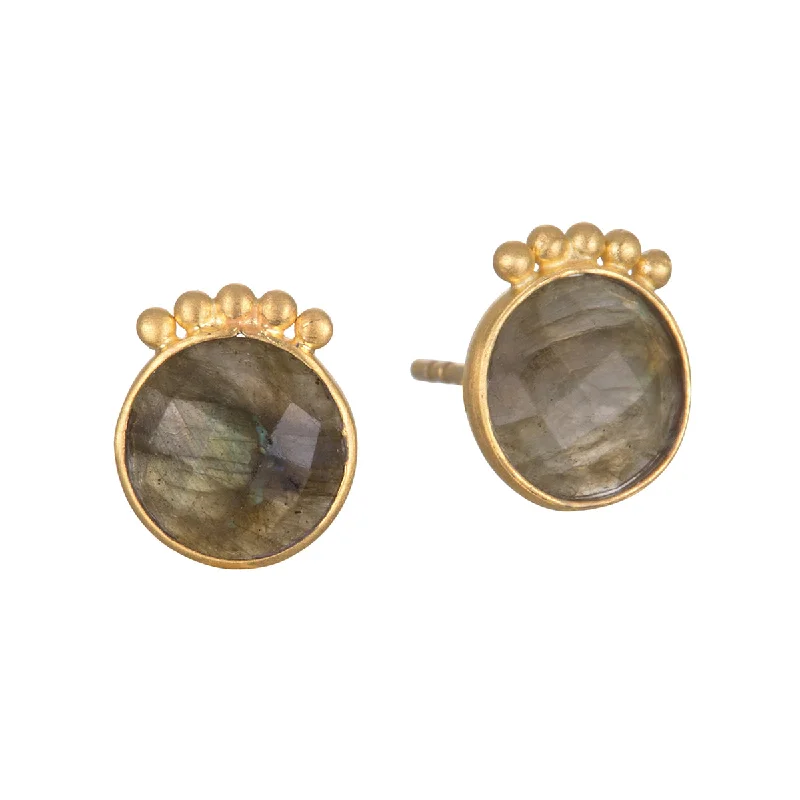 hoop earrings for women -Lit from Within Gold Earrings