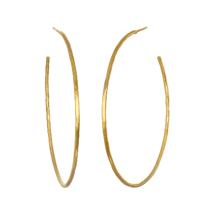 unique earrings for women -Ongoing Energy Large Hoop Earrings