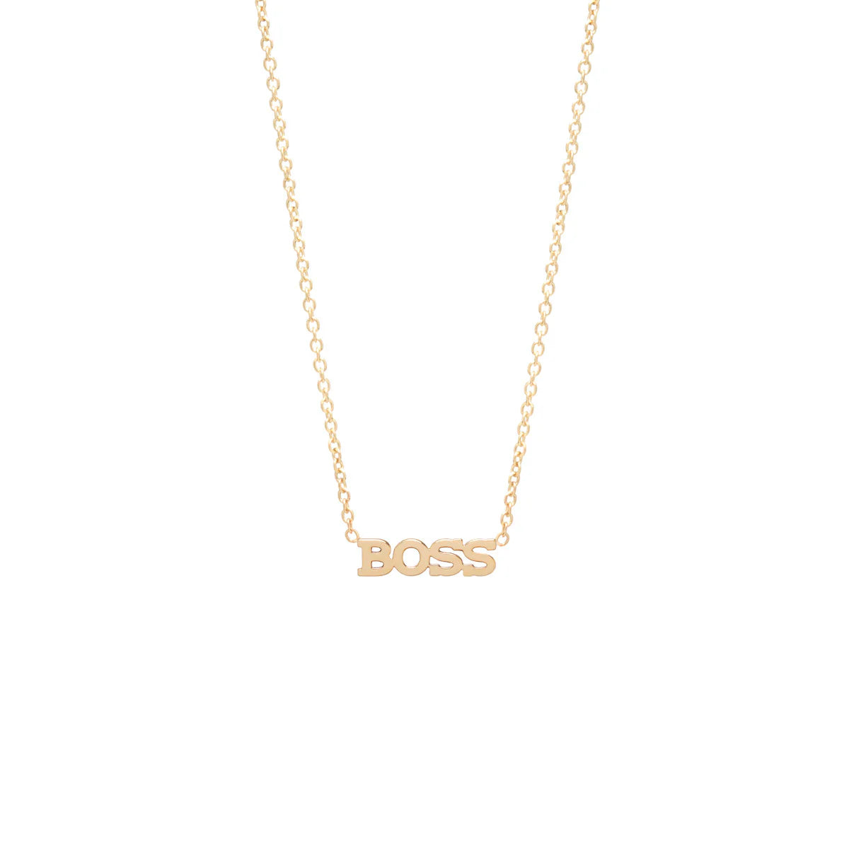 large pendant necklaces for women -'BOSS' Necklace