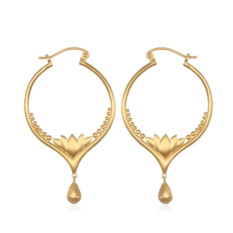 gold hoop earrings for women -Brilliant Beginnings Earrings