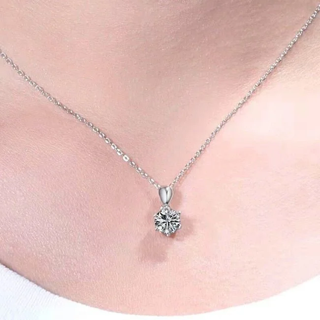 adjustable necklaces for women -Iza Moissanite Necklace