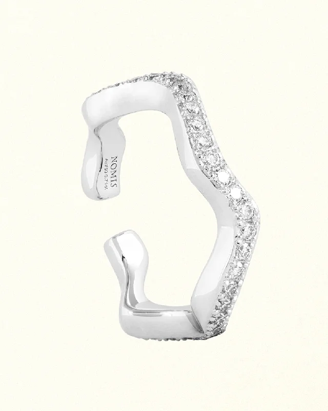 solitaire rings for women -Chanrossa ear cuff/ ring