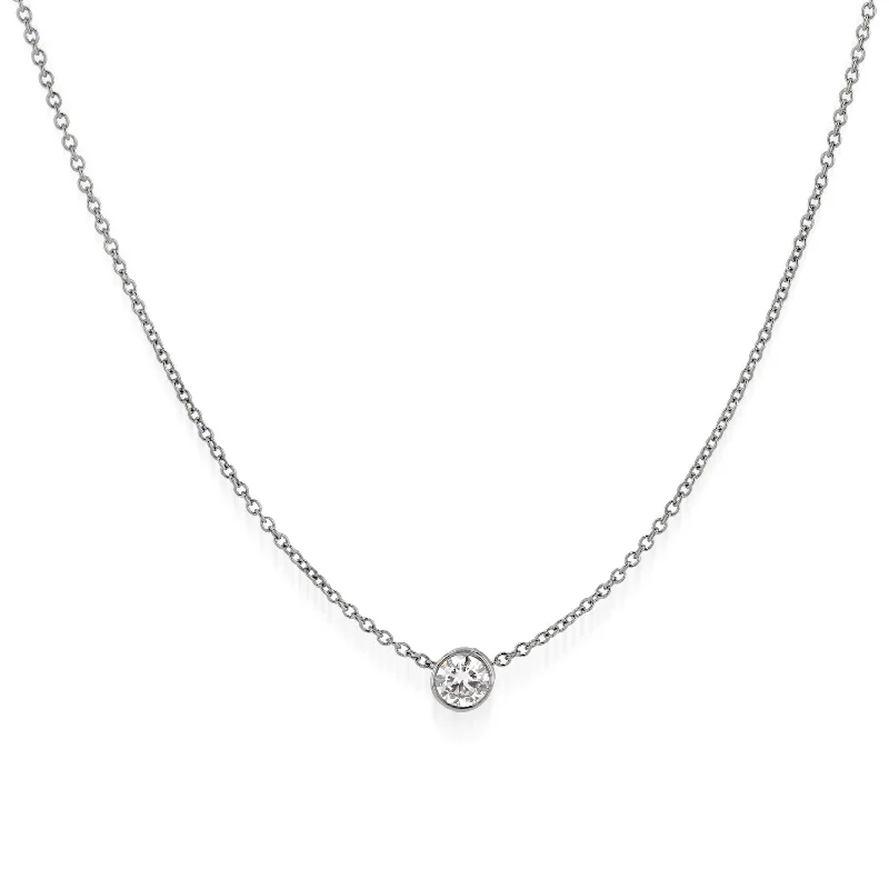 large pendant necklaces for women -Lab Grown Diamond Pendant .25-1.00 Carat Weight