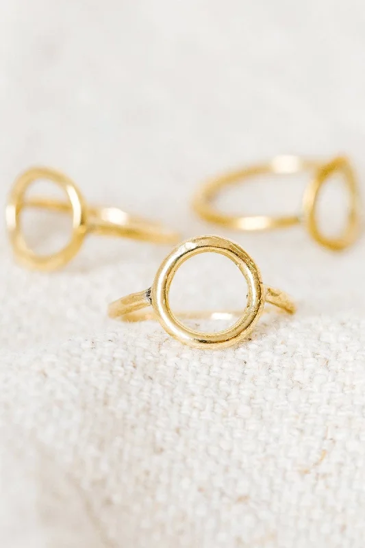 statement rings for women -Orb Stack Ring