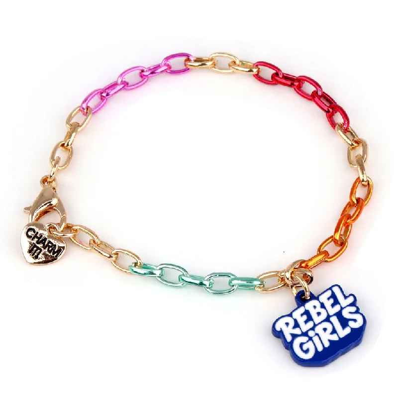 sleek bangles for women -Rebel Girls Chain Bracelet