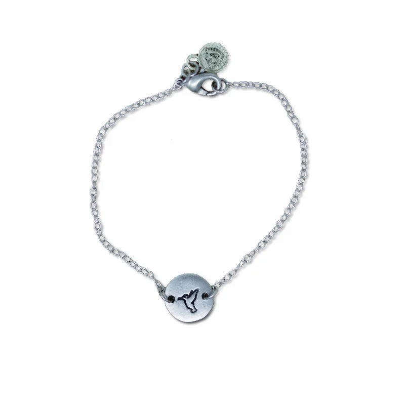 delicate charm bracelets -Heaven Inspired Sharon Bracelet - Silver