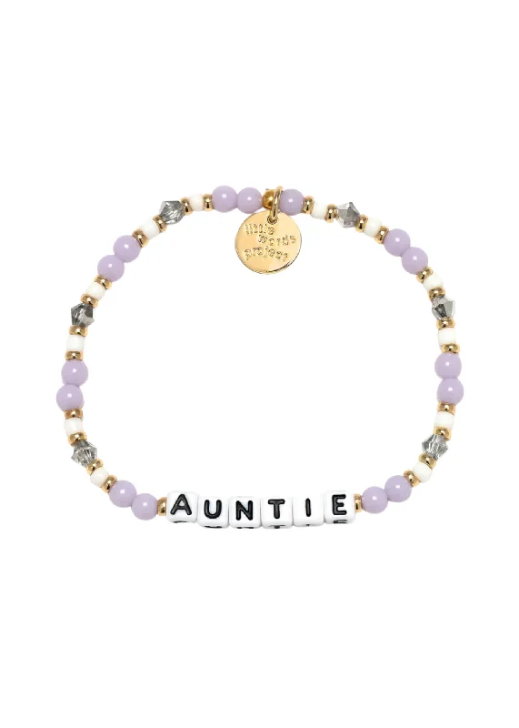 boho bangles for women -LITTLE WORDS BRACELET - AUNTIE