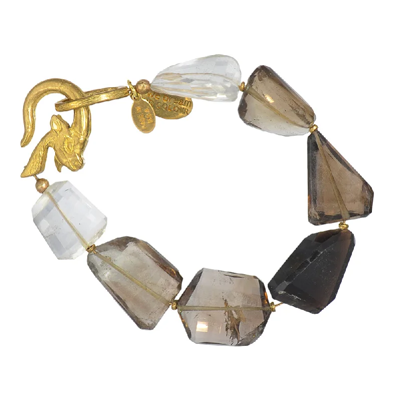 charm bracelets for women -Ombre Quartz Bracelet