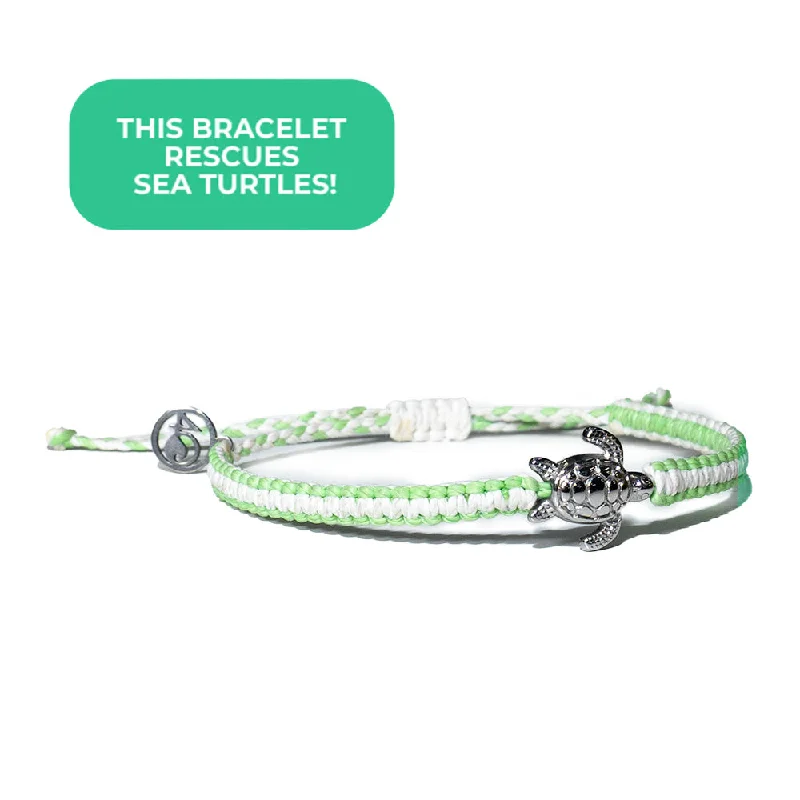 boho bangles for women -Sea Turtle Rescue Bracelet