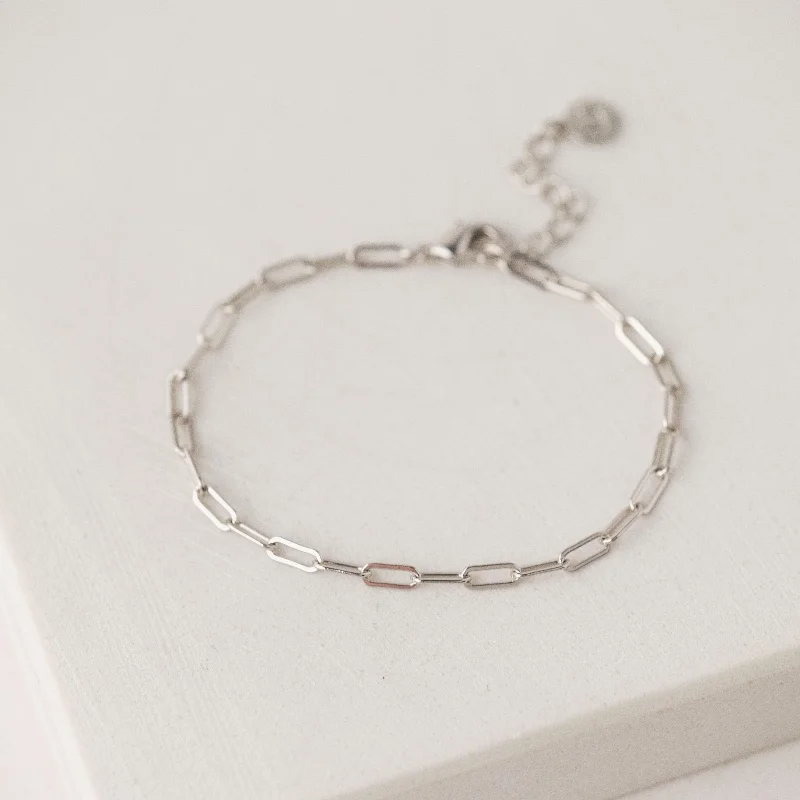 vintage-style bangles for women -Boyfriend Chain Bracelet