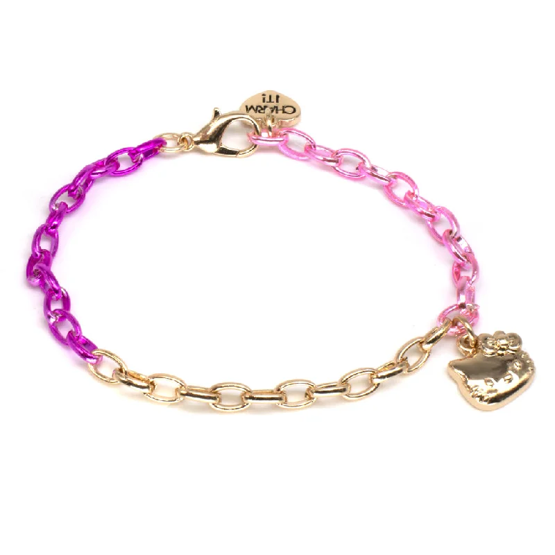 stackable bangles for women -Hello Kitty Chain Bracelet